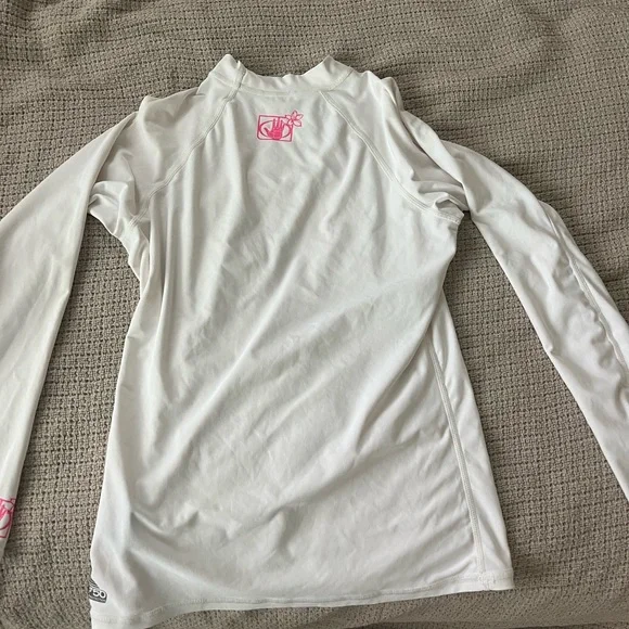 Girls Roxy Rashguard - Picture 2 of 4